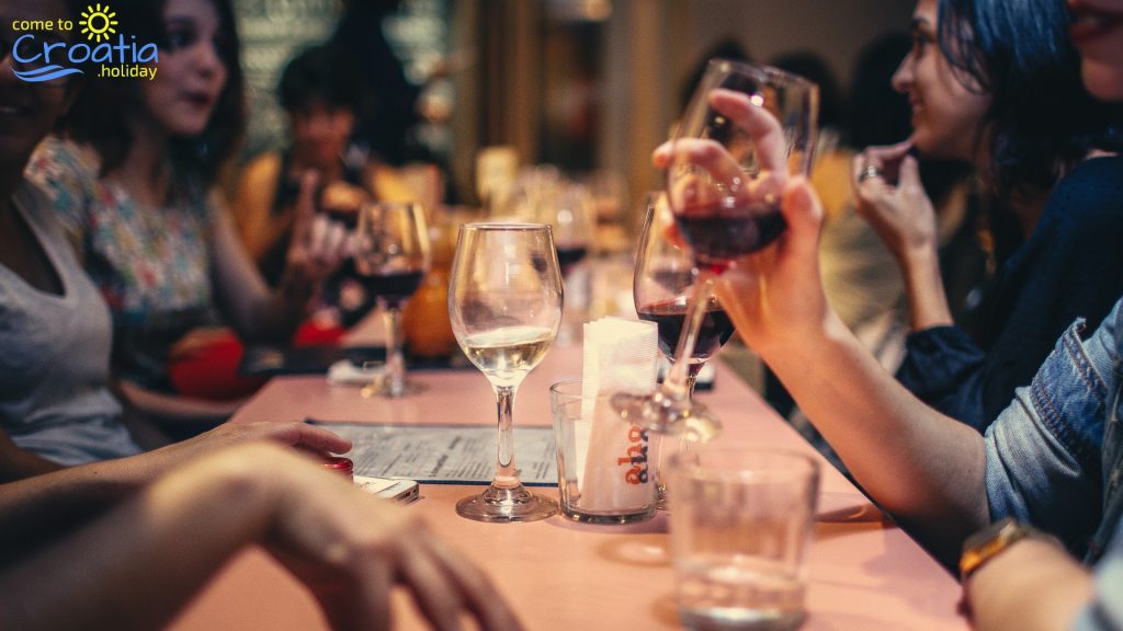 Ebjoy some Wine with Friends