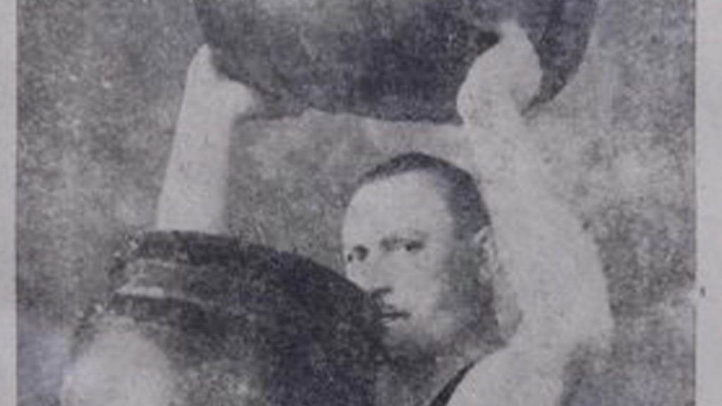 Marijan Matijević and barrels