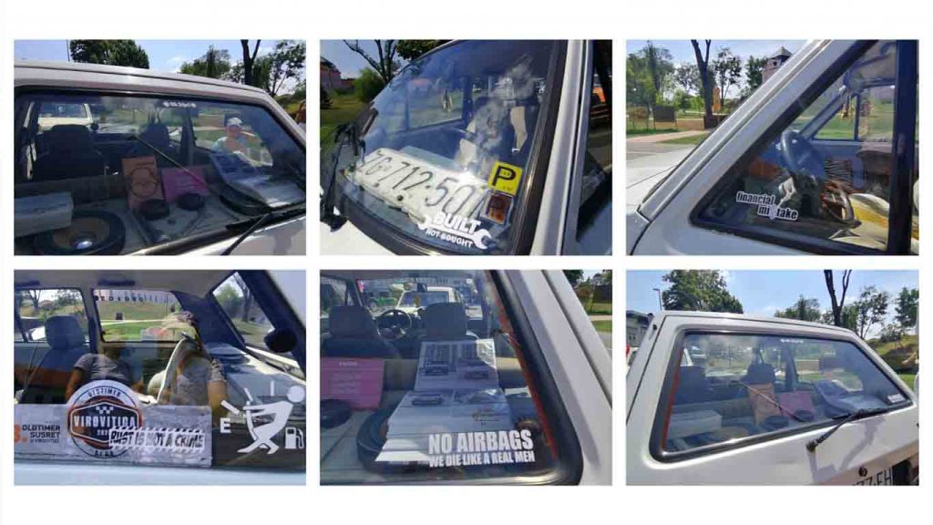 Exhibition of vintage cars