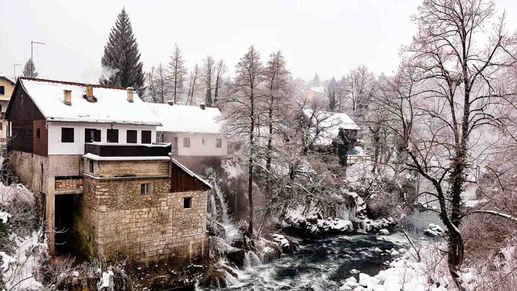 Winter in Slunj